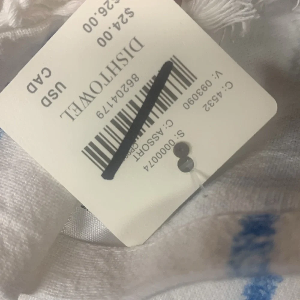 Anthropologie “ your so radish” dish towel